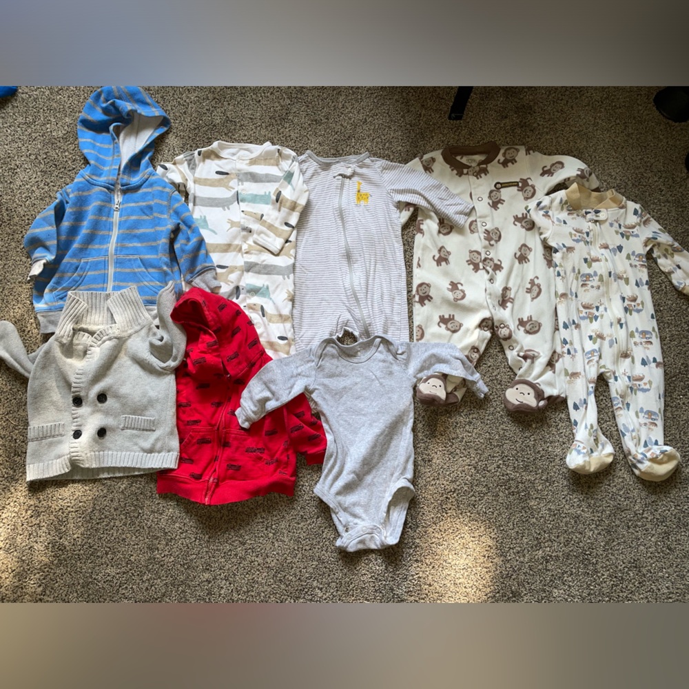 Baby boy winter lot